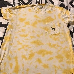 Tiedye VS Pink leggings T-shirt
